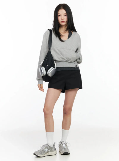 layered-halter-neck-set-im524 / Gray