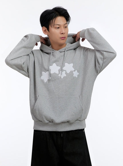 mens-graphic-hoodie-io428 / Gray