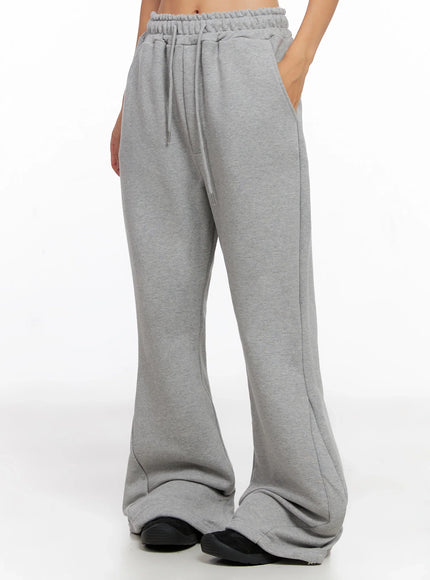 flare-training-sweatpants-ig528 / Gray