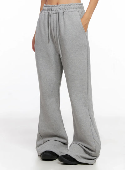 flare-training-sweatpants-ig528 / Gray