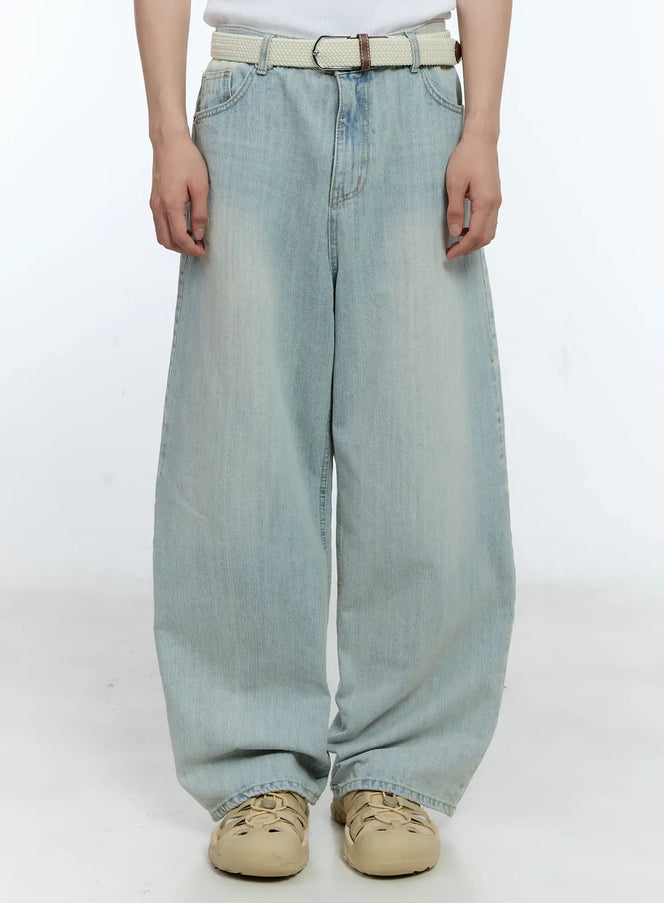 mens-light-wash-jeans-ig501 / Ice blue