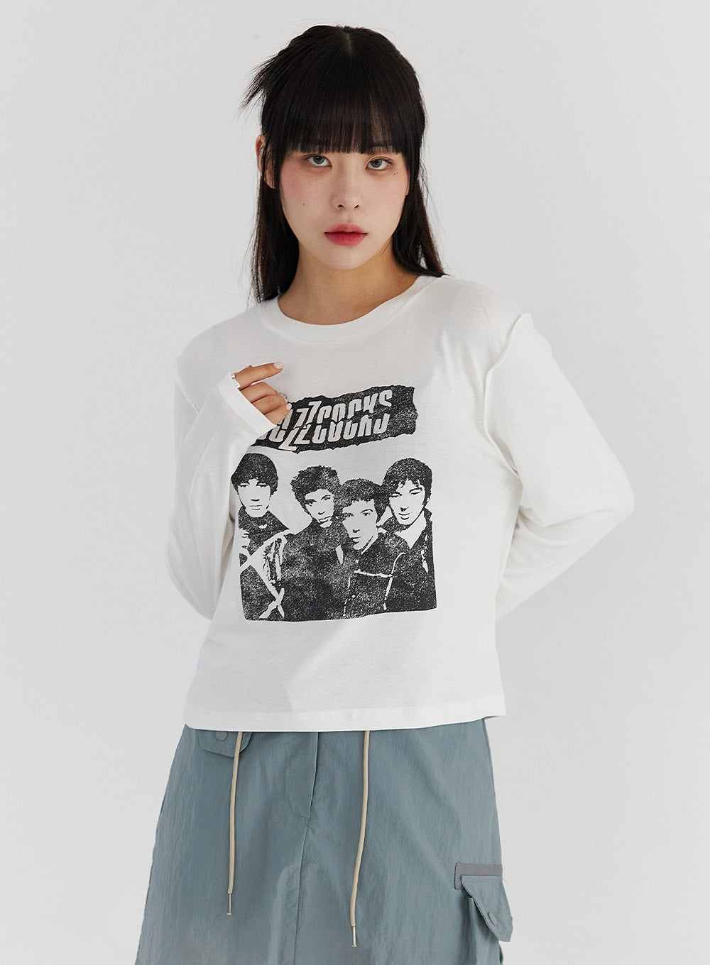 BTS T-shirt and skirt