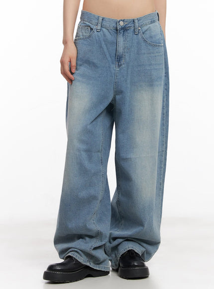elsa-washed-wide-leg-jeans-cy512 / Light blue
