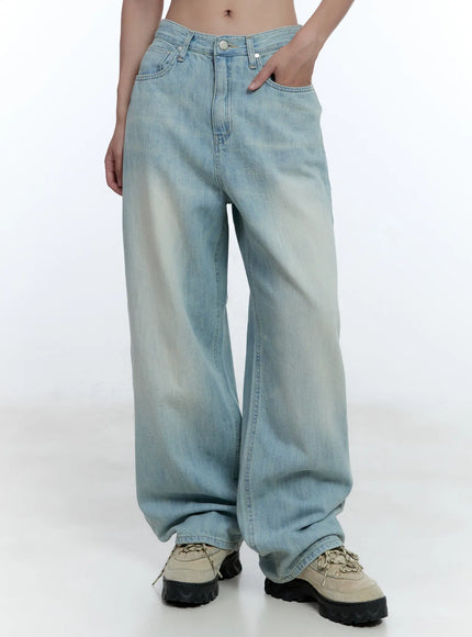 yuri-washed-wide-leg-jeans-cu526 / Light blue