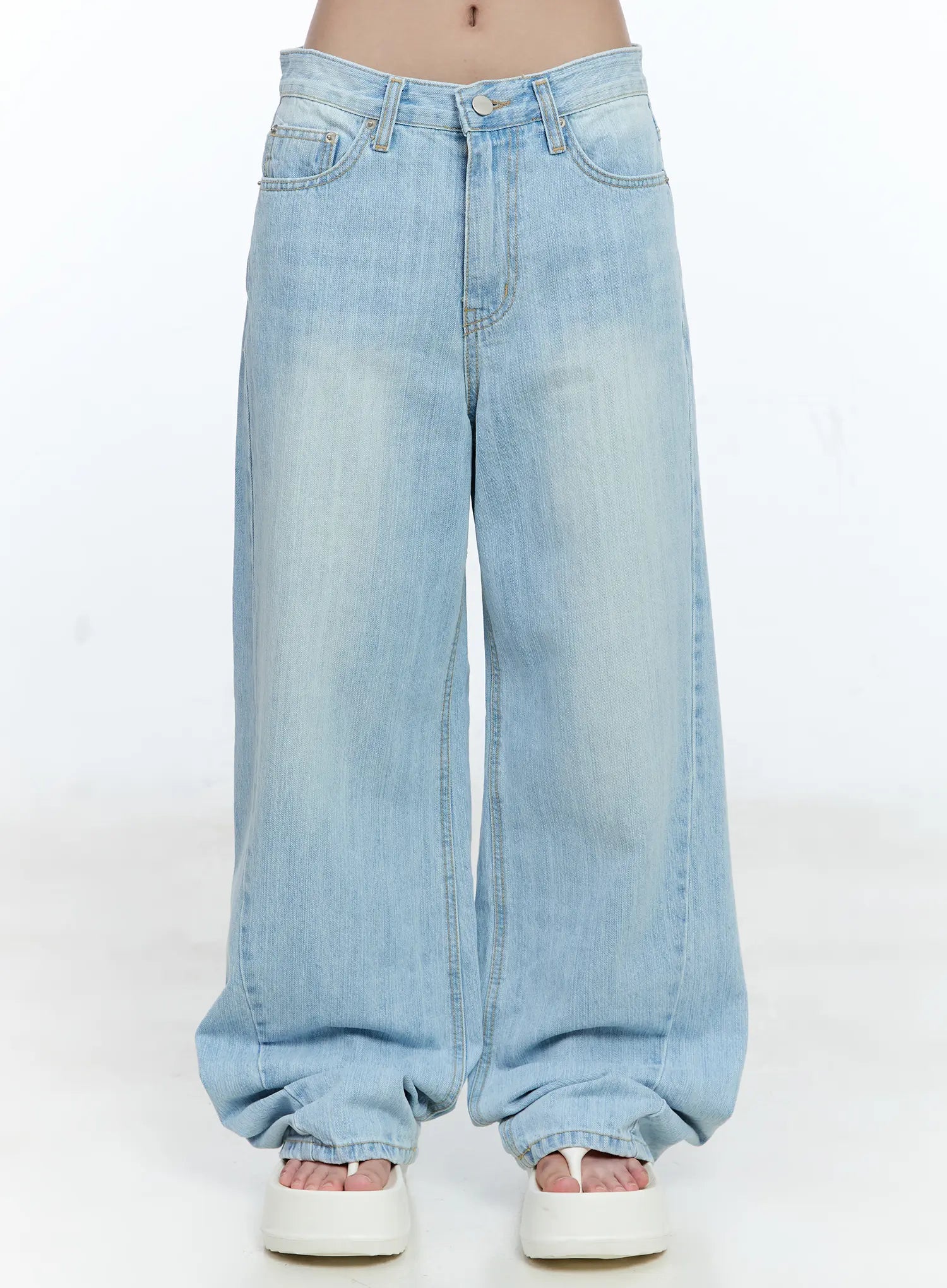 Ryan Wide-Leg Denim Jeans CG512 Acubi style LEWKIN – LEWKIN
