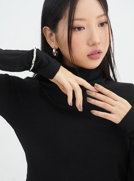 bold-bracelet-in317 / Light gray