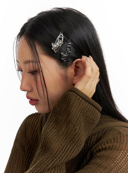 round-hair-clip-if421 / Light gray