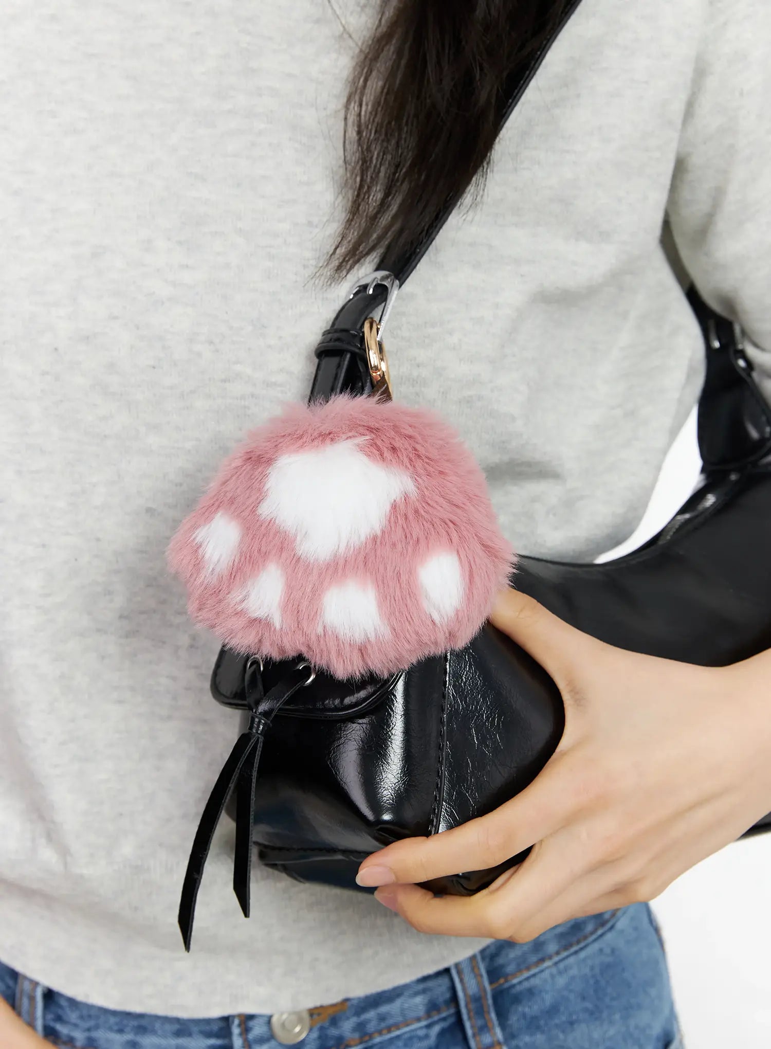 Fluffy Bag Charm CM519