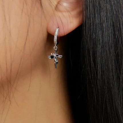 cubic-earrings-id525 / Silver