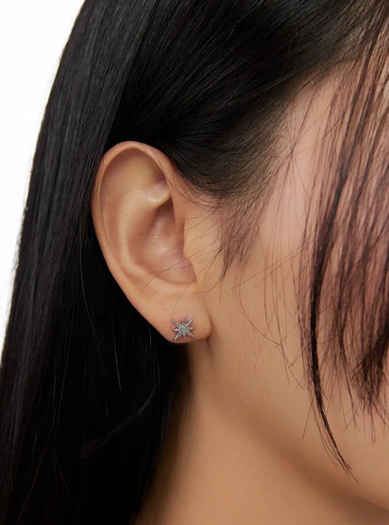 Snowflake Cubic Earrings IM531