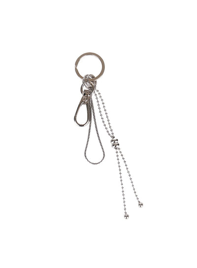 mens-adjustable-cherry-keyring-iy508 / Silver