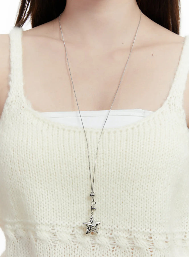 gradient-start-necklace-id529 / Silver