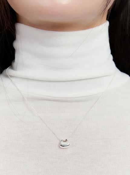 minimalist-pendant-necklace-id526 / Silver