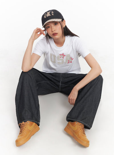 cotton-graphic-t-shirt-ia507 / White