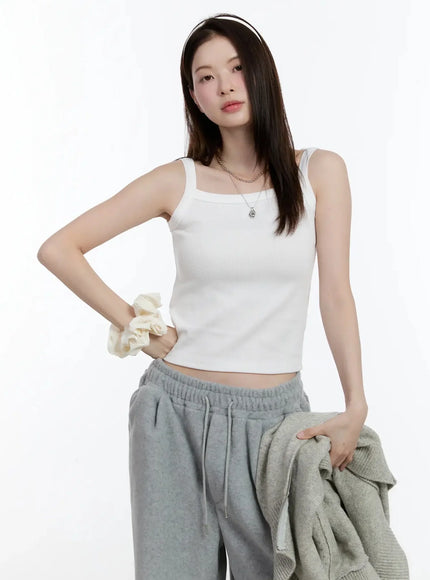 ribbed-sleeveless-top-id526 / White