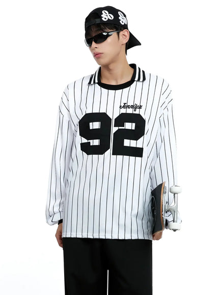 mens-striped-jersey-ig520 / White