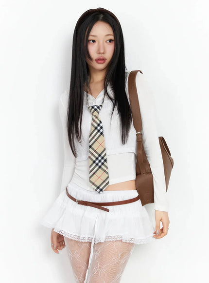 layered-bustier-top-ia507 / White