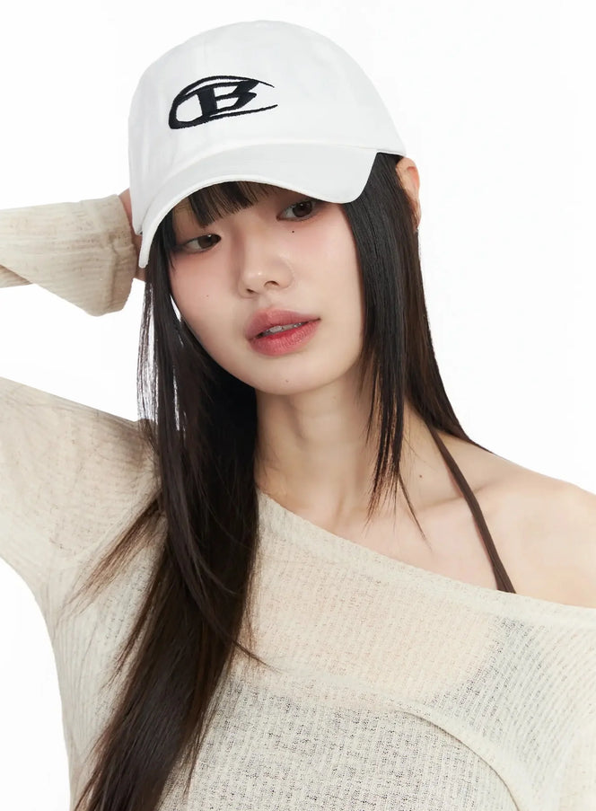 classic-graphic-baseball-cap-im530 / White