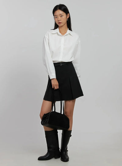 classic-button-up-shirt-ij508 / White
