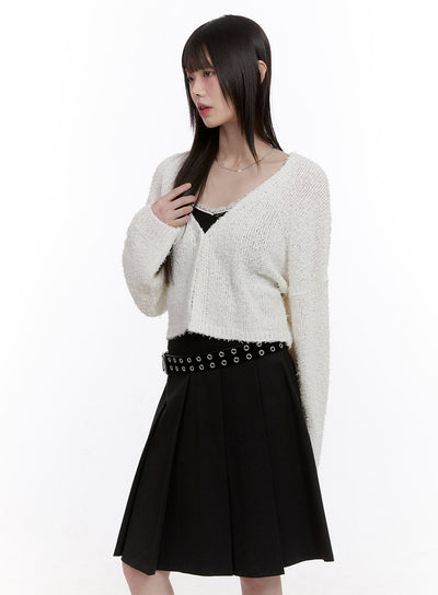 cozy-buttoned-crop-cardigan-cf512 / White