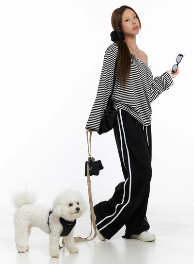 striped-contrast-wide-leg-sweatpants-cs524