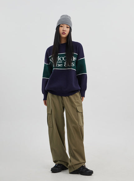 Pantalon de survêtement Cargo Baggy CJ319