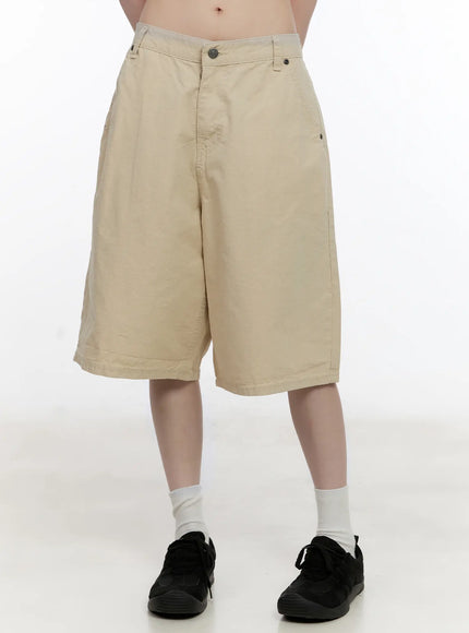 beige-carpenter-jorts-cl507 / Beige