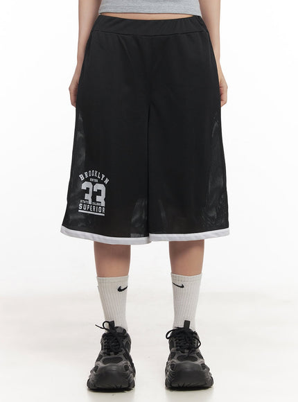 active-graphic-sweatshorts-ca525 / Black