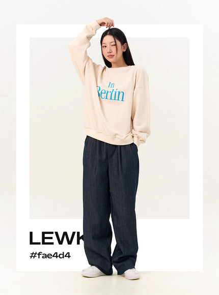 comfy-wide-leg-jeans-io317 / Black