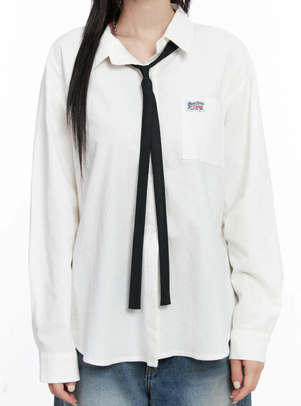 adjustable-slim-two-piece-tie-cs510 / Black