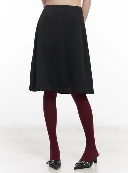 classic-midi-skirt-cu520 / Black