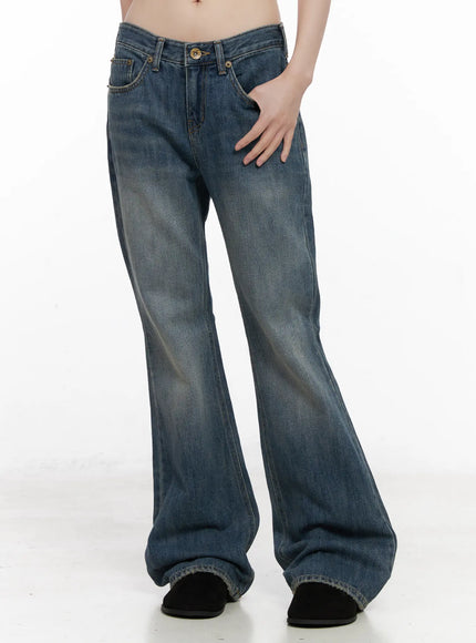 kendra-flared-jeans-cn510 / Blue