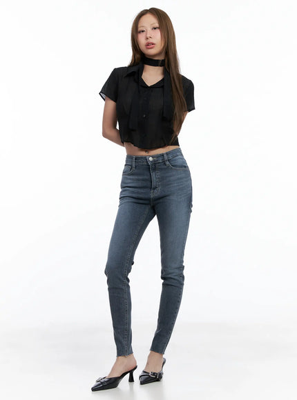 eunji-skinny-denim-jeans-cl510 / Blue