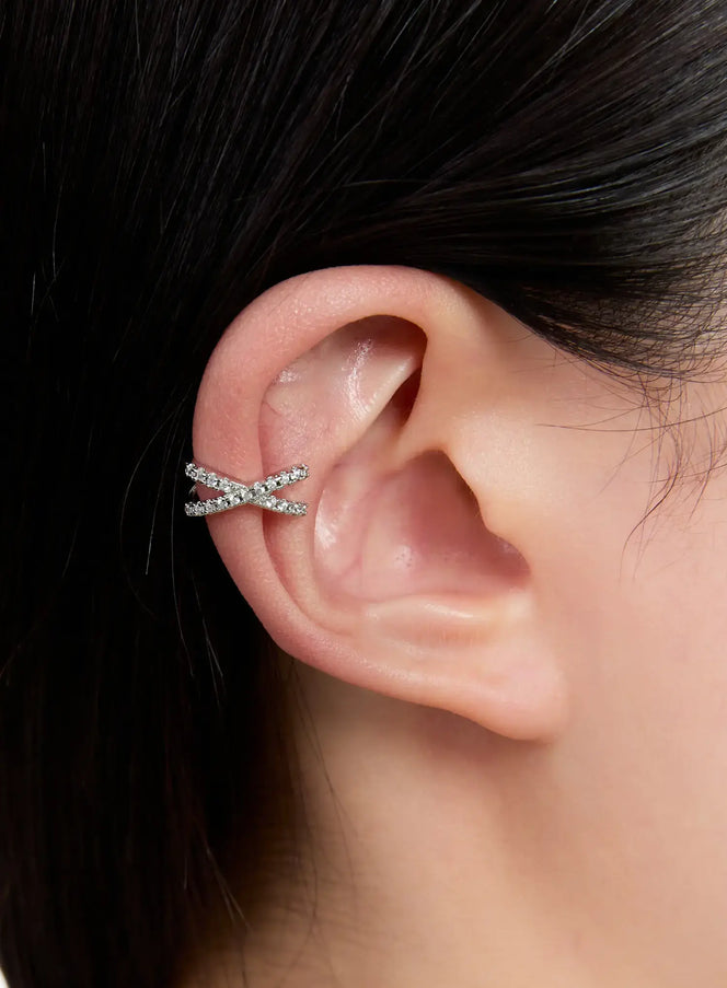 Mamin Cross Earcuff (1Pcs) IU527