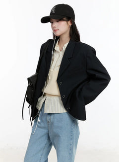 classic-tailored-blazer-cm510 / Dark blue