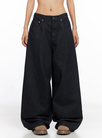 miller-balloon-baggy-jeans-co515 / Dark blue