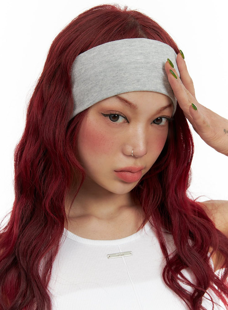 cotton-headband-cy430 / Gray