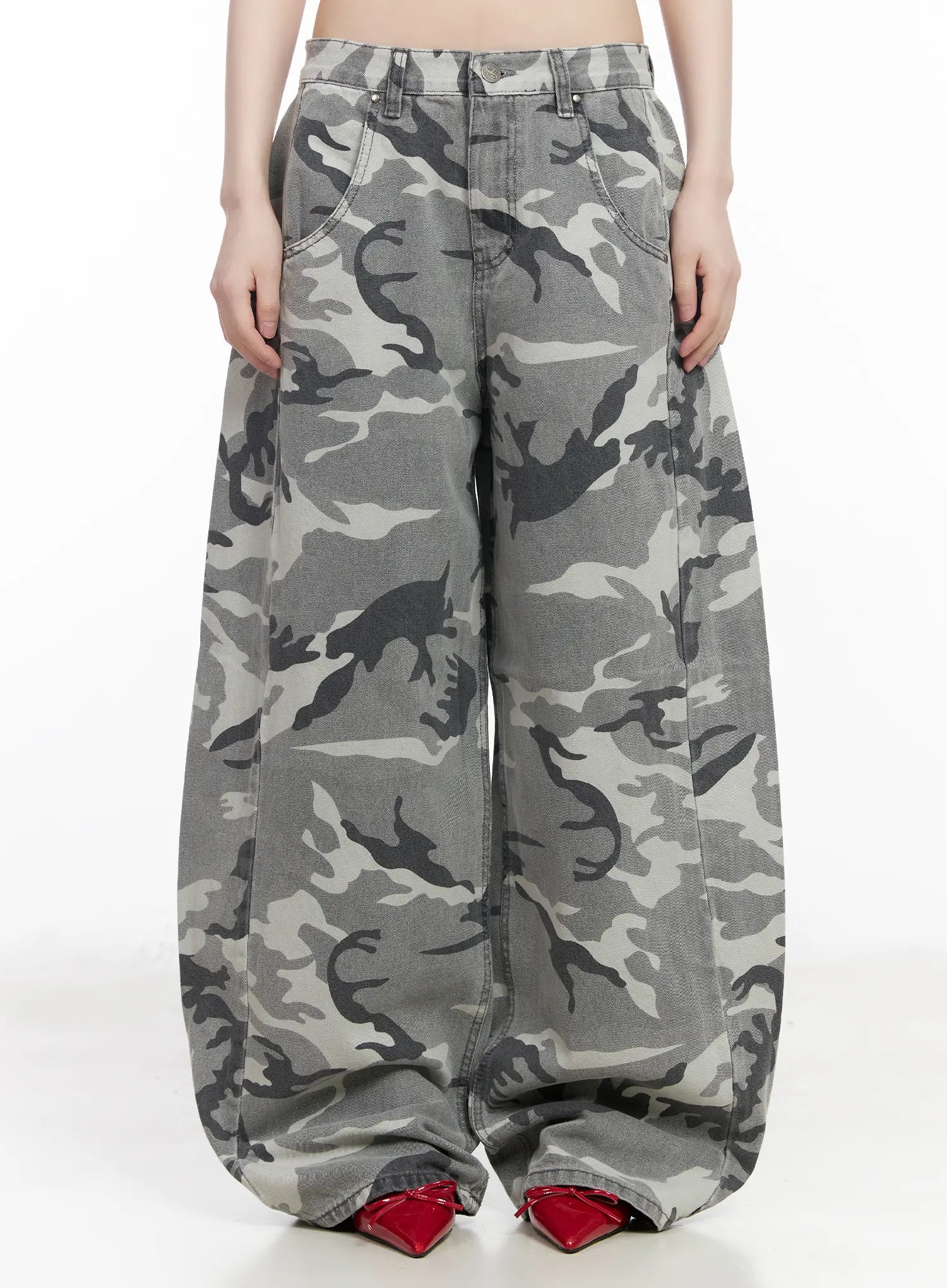 urban-camo-baggy-pants-cm526 / Gray