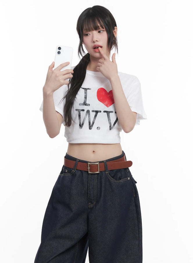 sheer-heart-graphic-tee-cu519 / White