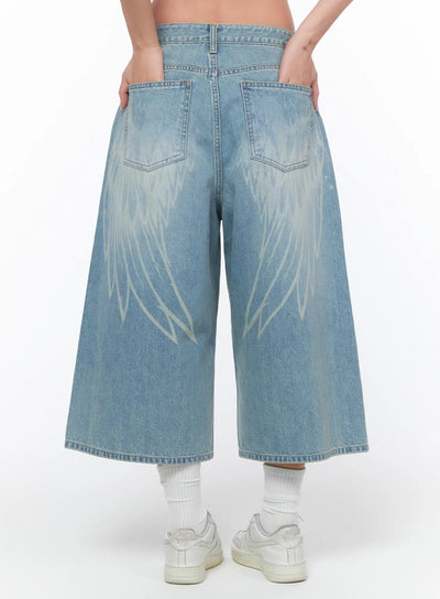 aolani-angel-wing-bermuda-shorts-ca514 / Light blue