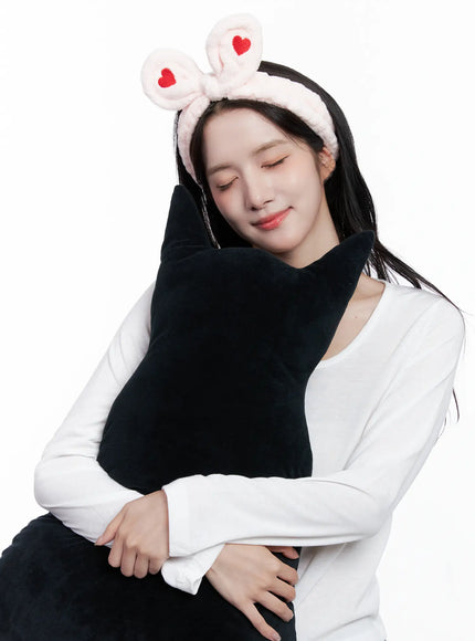 heart-bunny-ear-headband-cs523 / Pink