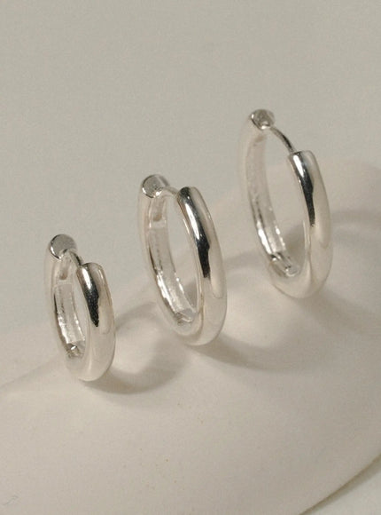 kavan-touchline-snap-earring-1pc-iu506 / Silver