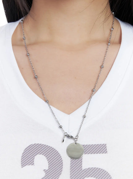 circle-pendant-ball-chain-necklace-cj515
