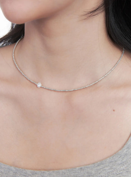 charm-necklace-cu525 / Siver