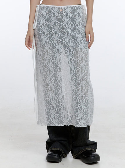 lace-whisper-maxi-wrap-skirt-cg414 / White