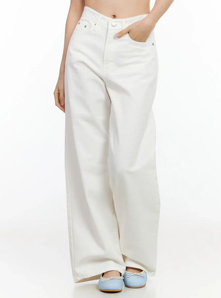 wide-leg-cotton-pants-im524 / White