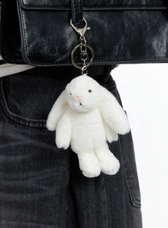 plush-bunny-bag-keychain-cs523 / White