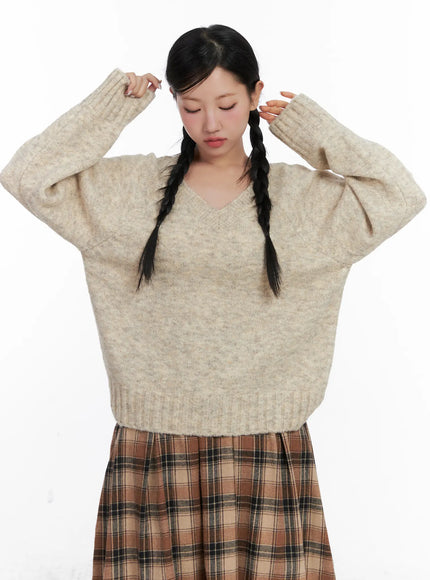 v-neck-long-sleeve-sweater-cn528