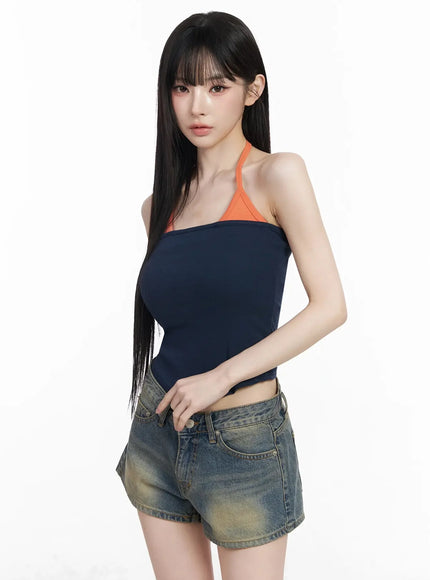 color-block-halter-sleeveless-top-iy511