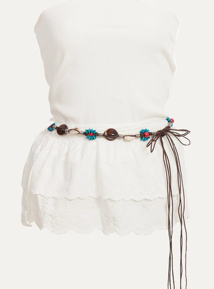 Gypsy Bohemian Crochet Tassel Belt IM528